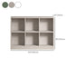 Engineered Wood Bookcase Horizontal Contemporary Standard Bookshelf
