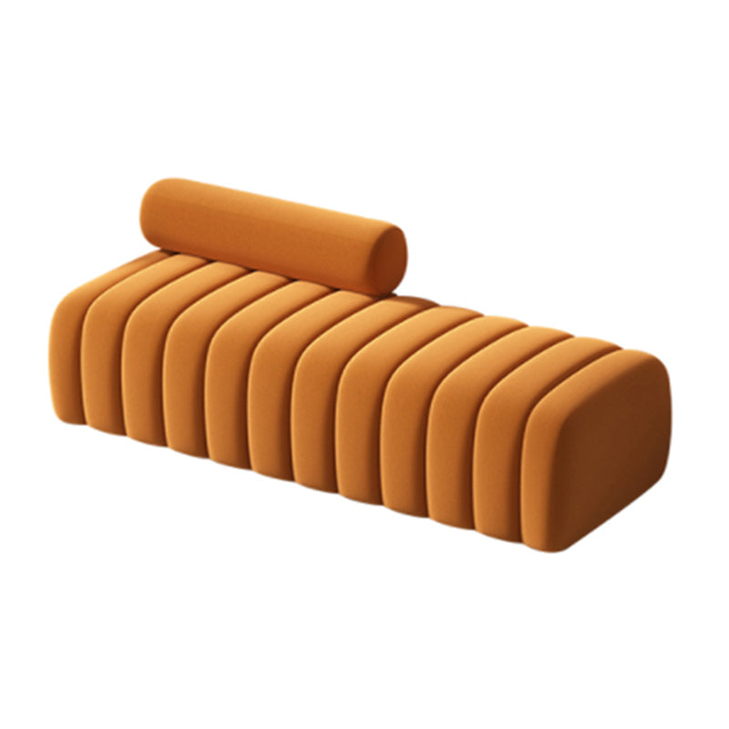 Modern Entryway and Bedroom Bench Backless Seating Bench with Upholstered Clearhalo 'Benches' 'Chairs & Seating' 'furn' 'furn_benches' 'Furniture' 'Living Room Furniture' 7536132