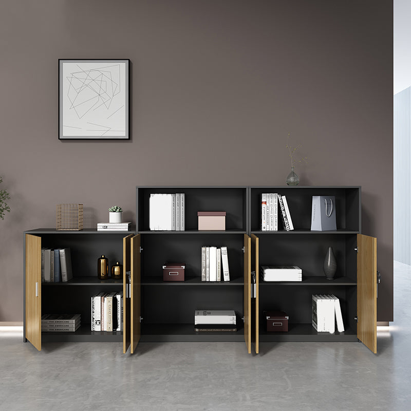 Nordic Lateral Filing Cabinet Wood Frame Key Locking File Cabinet Clearhalo 'Filing Cabinets' 'filling_cabinets' 'furn' 'furn_filling_cabinets' 'Furniture' 'Office Furniture' 7536320