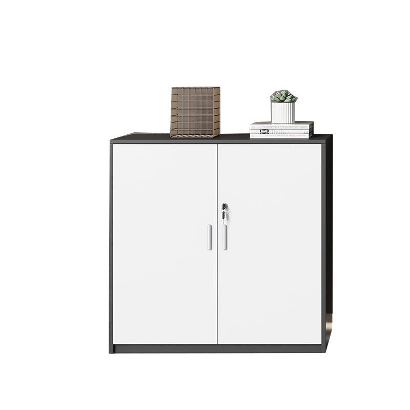Nordic Lateral Filing Cabinet Wood Frame Key Locking File Cabinet Clearhalo 'Filing Cabinets' 'filling_cabinets' 'furn' 'furn_filling_cabinets' 'Furniture' 'Office Furniture' 7536325