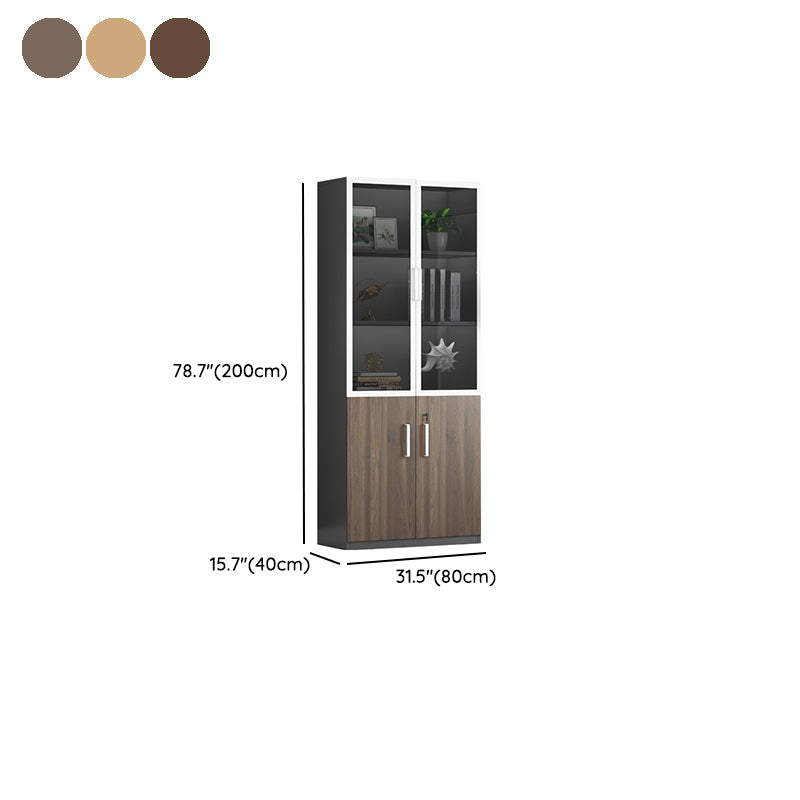 Armoire de classement contemporaine verticale.