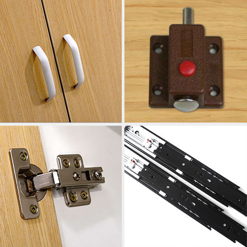 Gabinetto di file contemporaneo Chiave in legno Tasto bloccaggio Abbazzinamento laterale