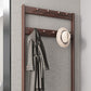 Modern Style Storage Armoire Home Wooden Wardrobe Cabinet with Shelves