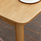 Rectangle Contemporary Dining Table Solid Wood Dining Room Table