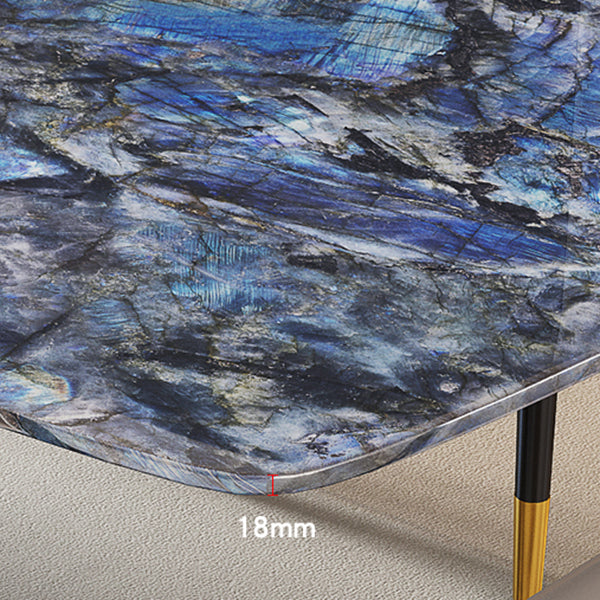 Mesa de comedor con pedestal doble, mesa de comedor rectangular para cocina
