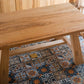 Natural Solid Wood Dining Room Table Contemporary Dinner Room Kitchen Table