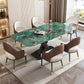 Pedestal Dining Table Modern Dining Table for Kitchen Dining Room Clearhalo 'Dining Tables & Seating' 'Dining Tables' 'dining_table' 'furn' 'furn_dining_table' 'Furniture' 'Kitchen & Dining Furniture' 7536659