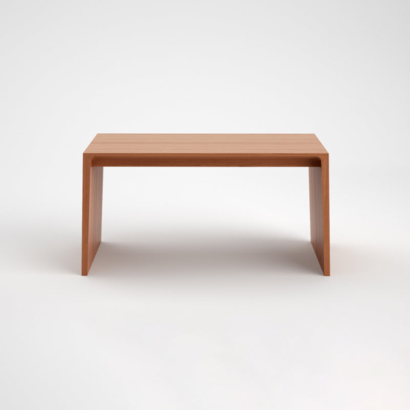 Solid Wood Dining Table Brown Dining Table for Kitchen Dining Room Cherry 52"L x 25"W x 26"H Without Chairs Clearhalo 'Dining Tables & Seating' 'Dining Tables' 'dining_table' 'furn' 'furn_dining_table' 'Furniture' 'Kitchen & Dining Furniture' 7536705