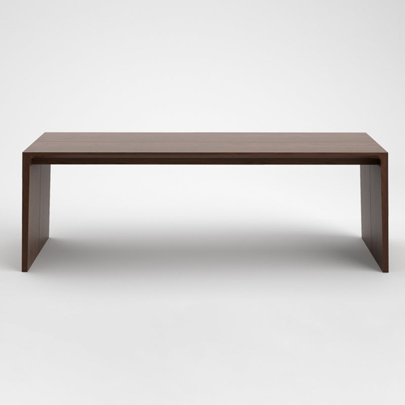 Solid Wood Dining Table Brown Dining Table for Kitchen Dining Room Walnut 78"L x 27"W x 26"H Without Chairs Clearhalo 'Dining Tables & Seating' 'Dining Tables' 'dining_table' 'furn' 'furn_dining_table' 'Furniture' 'Kitchen & Dining Furniture' 7536714