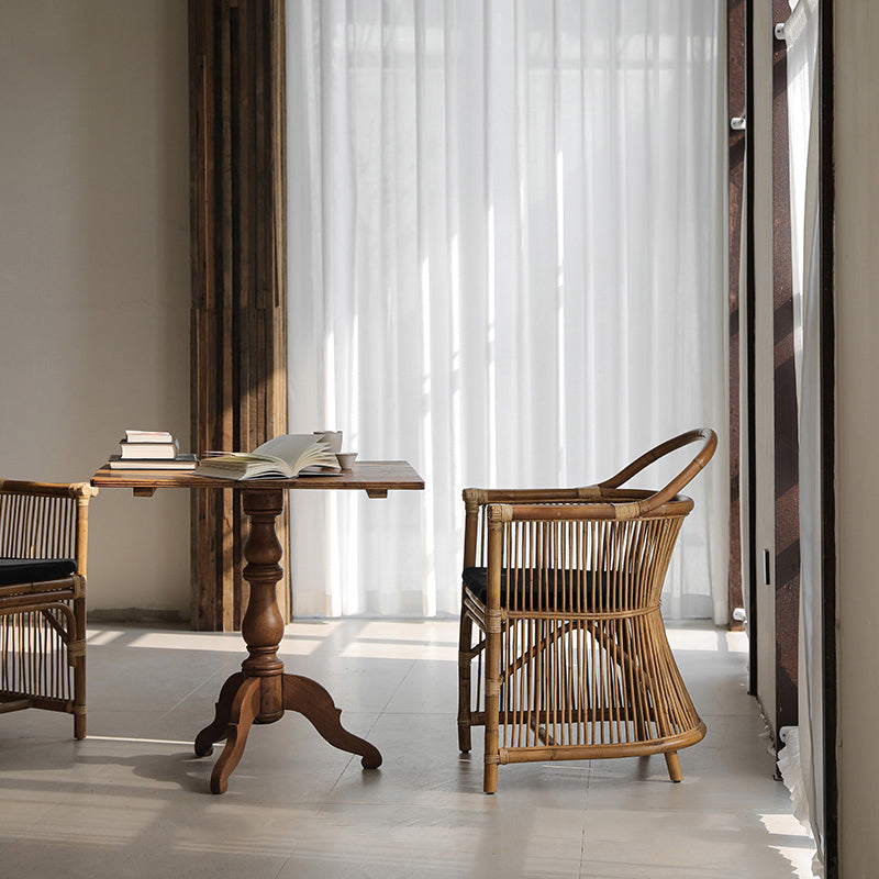 Moderne stijl armstoel lat achter dineren accent stoel voor keuken