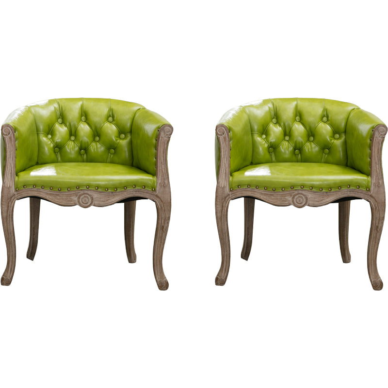 Moderne stijl arm stoel houten vaste rug dineren accent stoel voor keuken