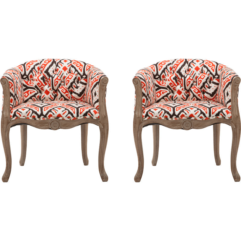 Moderne stijl arm stoel houten vaste rug dineren accent stoel voor keuken