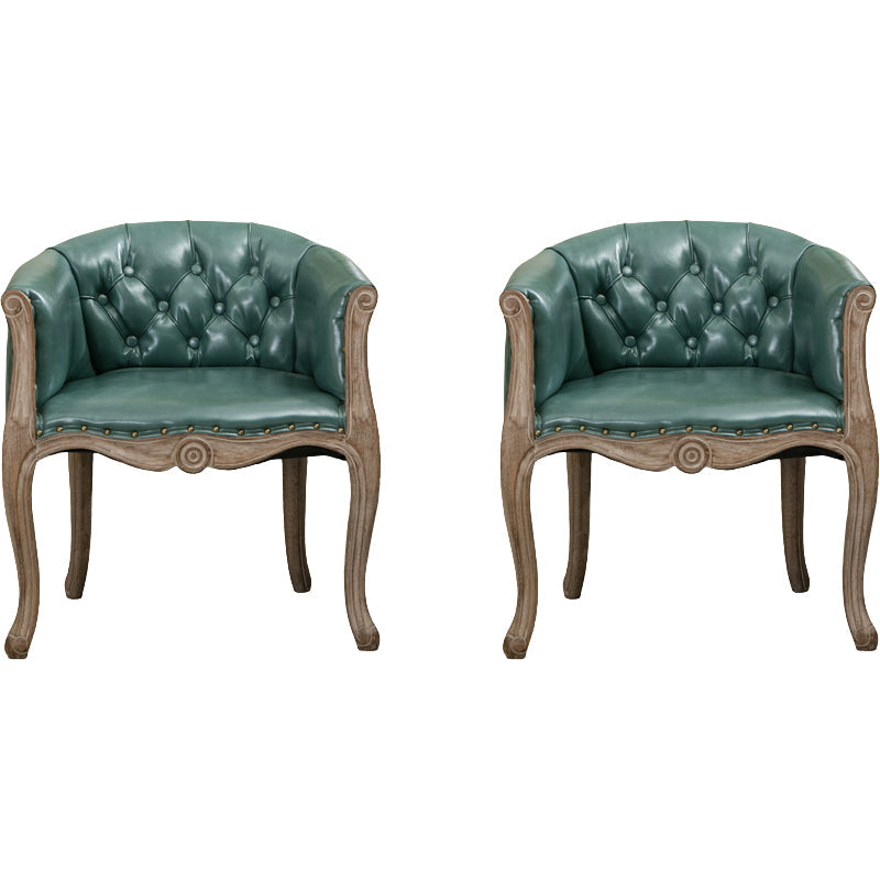 Moderne stijl arm stoel houten vaste rug dineren accent stoel voor keuken