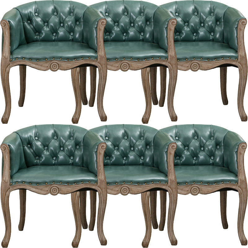 Moderne stijl arm stoel houten vaste rug dineren accent stoel voor keuken