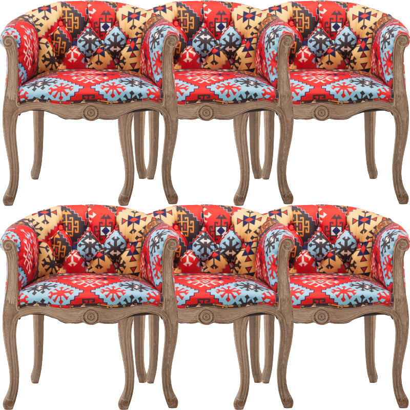 Moderne stijl arm stoel houten vaste rug dineren accent stoel voor keuken