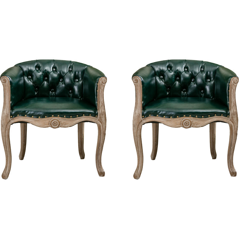 Moderne stijl arm stoel houten vaste rug dineren accent stoel voor keuken