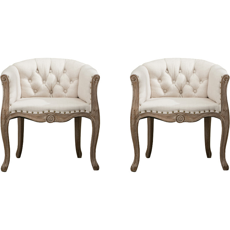 Moderne stijl arm stoel houten vaste rug dineren accent stoel voor keuken