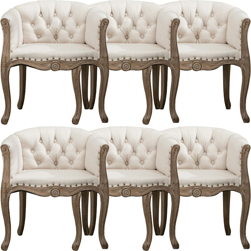 Moderne stijl arm stoel houten vaste rug dineren accent stoel voor keuken