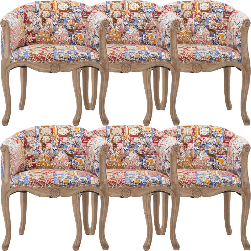 Moderne stijl arm stoel houten vaste rug dineren accent stoel voor keuken