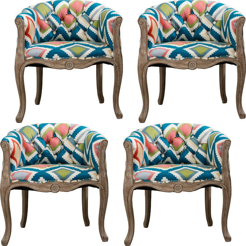 Moderne stijl arm stoel houten vaste rug dineren accent stoel voor keuken