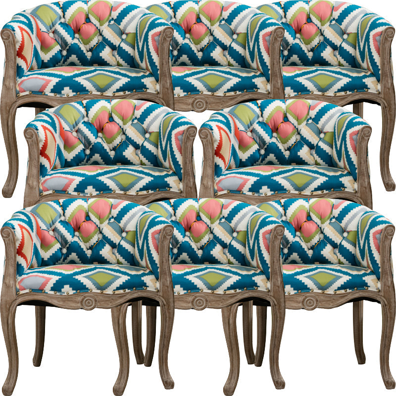 Moderne stijl arm stoel houten vaste rug dineren accent stoel voor keuken