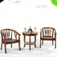 Modern Simple Arm Chair Wooden Frame Arm Dining Chair for Dining Room Clearhalo 'Dining Chairs' 'Dining Tables & Seating' 'dining_chair' 'furn' 'furn_dining_chair' 'Furniture' 'Kitchen & Dining Furniture' 7536849