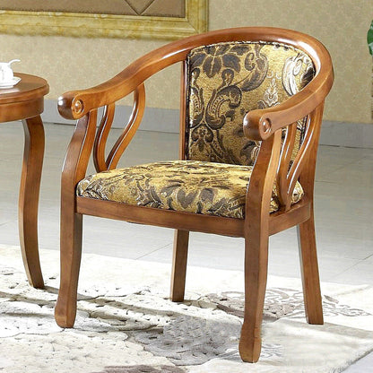 Modern Simple Arm Chair Wooden Frame Arm Dining Chair for Dining Room Natural 1 Piece Clearhalo 'Dining Chairs' 'Dining Tables & Seating' 'dining_chair' 'furn' 'furn_dining_chair' 'Furniture' 'Kitchen & Dining Furniture' 7536880