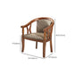 Modern Simple Arm Chair Wooden Frame Arm Dining Chair for Dining Room Clearhalo 'Dining Chairs' 'Dining Tables & Seating' 'dining_chair' 'furn' 'furn_dining_chair' 'Furniture' 'Kitchen & Dining Furniture' 7536886