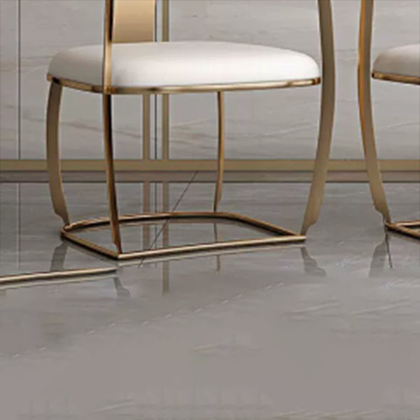 Eigentijdse stijl armstoel metalen eetkamerstoel voor thuis