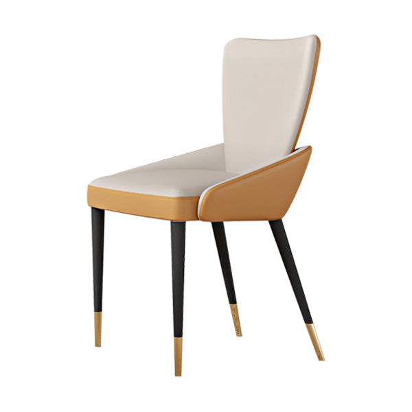 Eigentijdse stijl armstoel metalen eetkamerstoel voor thuis