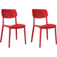 Nordic Stackable Backrest Chair with Acrylic Legs for Dining Room