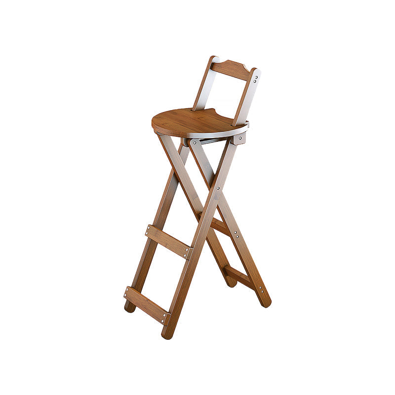 Contemporary Counter Chair Armless Counter-height Stool for Living Room