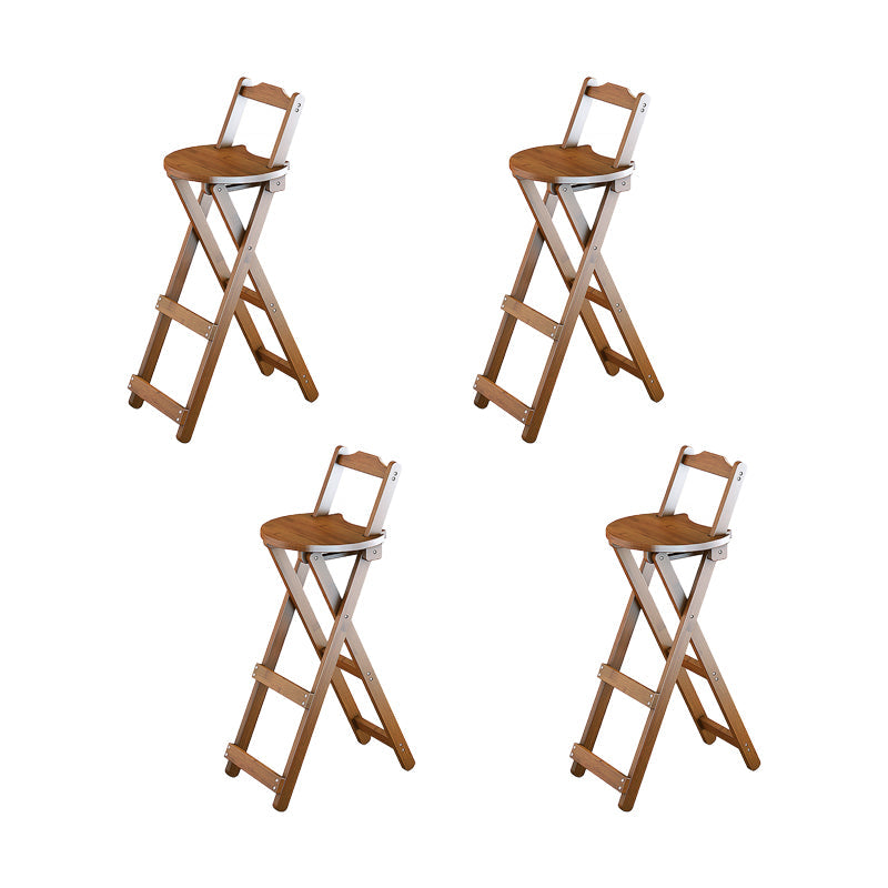 Contemporary Counter Chair Armless Counter-height Stool for Living Room