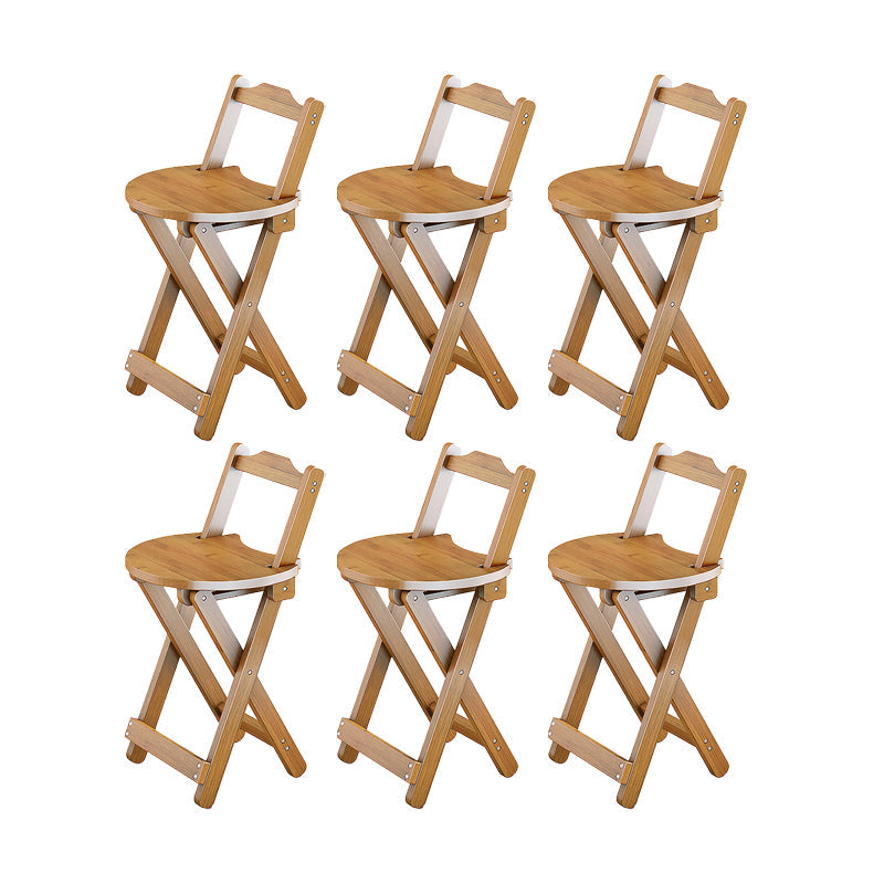 Contemporary Counter Chair Armless Counter-height Stool for Living Room