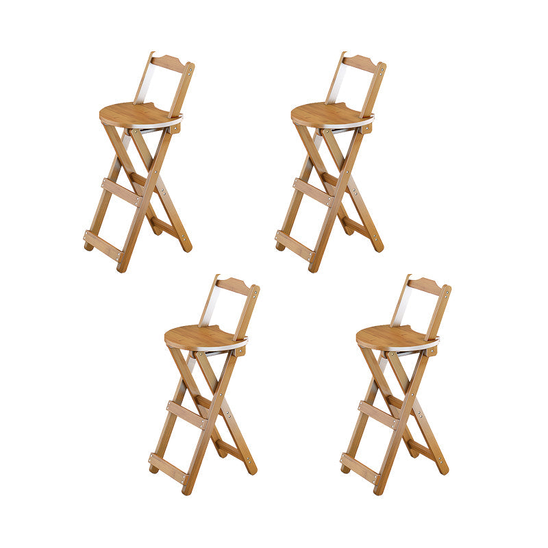 Contemporary Counter Chair Armless Counter-height Stool for Living Room