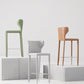 Contemporary Faux Leather 39-inch Bar Stools with Metal Base Clearhalo 'Bar Furniture' 'Bar Stools' 'bar_stools' 'furn' 'furn_bar_stools' 'Furniture' 'Kitchen & Dining Furniture' 7537487
