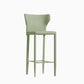 Contemporary Faux Leather 39-inch Bar Stools with Metal Base Clearhalo 'Bar Furniture' 'Bar Stools' 'bar_stools' 'furn' 'furn_bar_stools' 'Furniture' 'Kitchen & Dining Furniture' 7537492