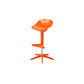 Plastic Counter Height Stools with Footrest Modern Counter Chair