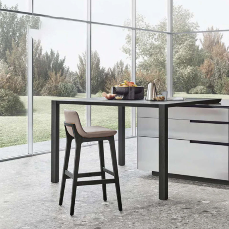 Contemporary Bar & Counter Stool Upholstered and Wood Bar Stools Clearhalo 'Bar Furniture' 'Bar Stools' 'bar_stools' 'furn' 'furn_bar_stools' 'Furniture' 'Kitchen & Dining Furniture' 7537591