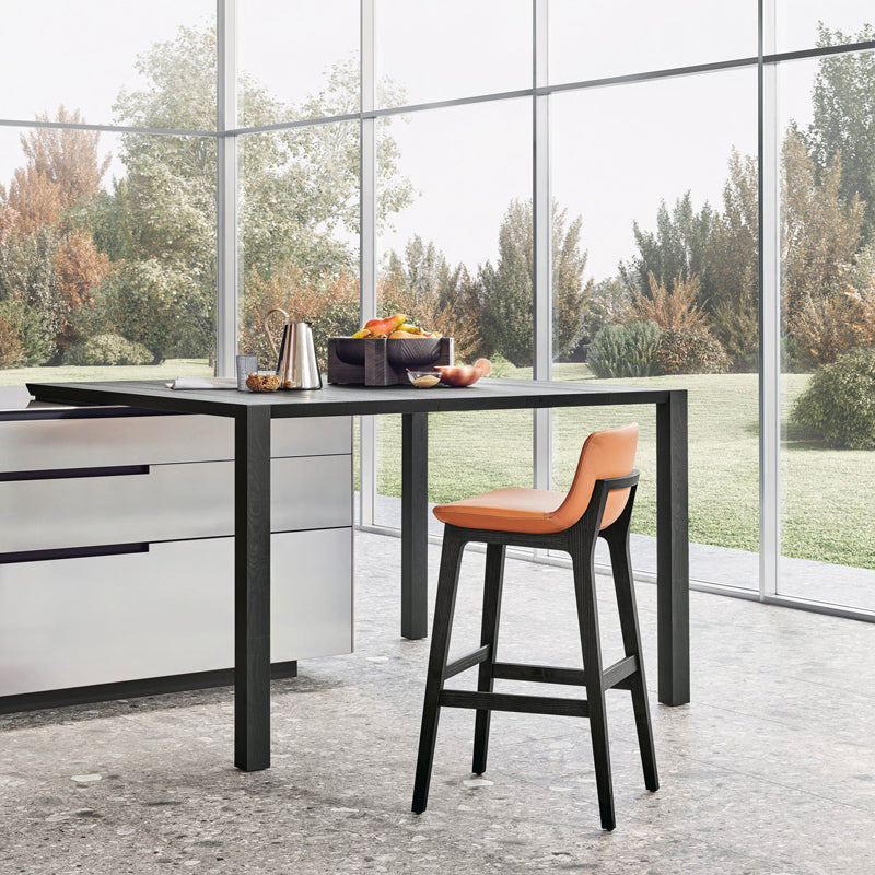 Contemporary Bar & Counter Stool Upholstered and Wood Bar Stools Clearhalo 'Bar Furniture' 'Bar Stools' 'bar_stools' 'furn' 'furn_bar_stools' 'Furniture' 'Kitchen & Dining Furniture' 7537593