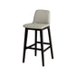 Contemporary Bar & Counter Stool Upholstered and Wood Bar Stools Beige 1 Piece Clearhalo 'Bar Furniture' 'Bar Stools' 'bar_stools' 'furn' 'furn_bar_stools' 'Furniture' 'Kitchen & Dining Furniture' 7537598