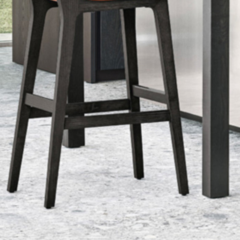 Contemporary Bar & Counter Stool Upholstered and Wood Bar Stools Clearhalo 'Bar Furniture' 'Bar Stools' 'bar_stools' 'furn' 'furn_bar_stools' 'Furniture' 'Kitchen & Dining Furniture' 7537602
