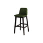 Contemporary Bar & Counter Stool Upholstered and Wood Bar Stools Green 1 Piece Clearhalo 'Bar Furniture' 'Bar Stools' 'bar_stools' 'furn' 'furn_bar_stools' 'Furniture' 'Kitchen & Dining Furniture' 7537608