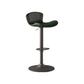 Faux Leather Adjustable Height Swivel Armless Bar Stool with Footrest Green 1 Piece Clearhalo 'Bar Furniture' 'Bar Stools' 'bar_stools' 'furn' 'furn_bar_stools' 'Furniture' 'Kitchen & Dining Furniture' 7537933