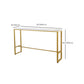 Glam Indoor Bar Dining Table Rectangle Bar Stool Table with Iron Base Clearhalo 'Bar Furniture' 'Bar Tables' 'bar_tables' 'furn' 'furn_bar_tables' 'Furniture' 'Kitchen & Dining Furniture' 7538046