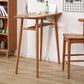 Mesa de comedor moderna con altura de mostrador de madera maciza