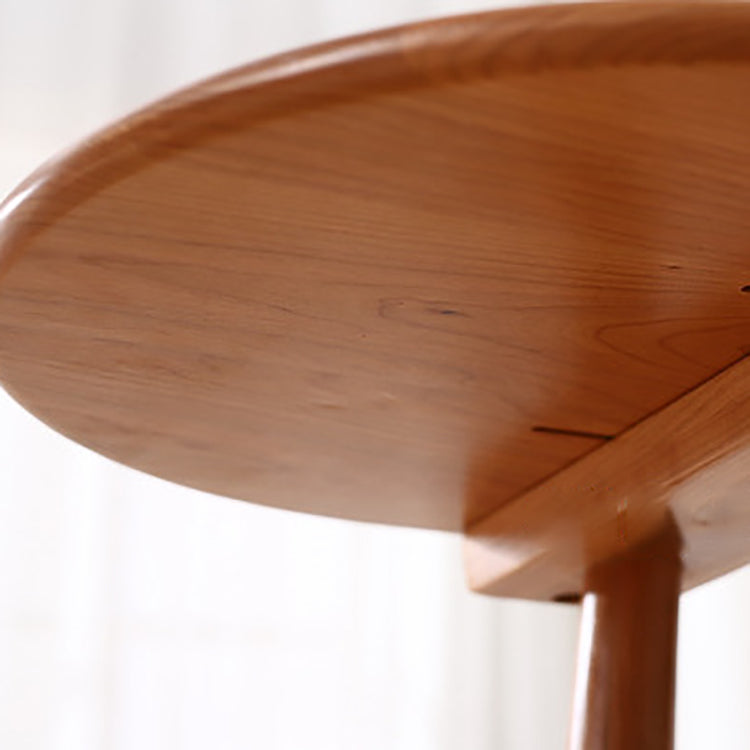 Mesa de comedor moderna con altura de mostrador de madera maciza
