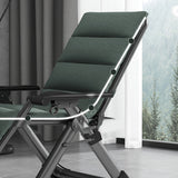 Sedia reclinabile interna con base in metallo e blocco della posizione e braccia