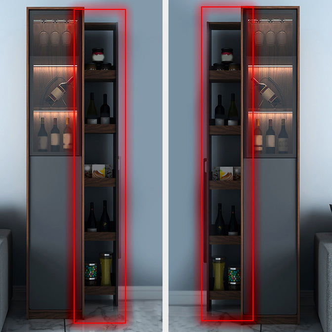 Tavolo da bancone moderno rettangolare in legno Set tavolo da bar pieghevole da 2 pezzi per soggiorno