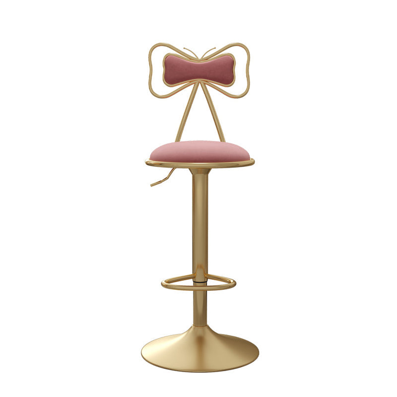 Glam Style Bar Table Set 1/2 Pcs White Granite Bar Table Set Chair(s) None Pink Gold Clearhalo 'Bar Furniture' 'furn' 'furn_home_bar_bar_sets' 'Furniture' 'Home Bars & Bar Sets' 'home_bar_bar_sets' 'Kitchen & Dining Furniture' 7548090